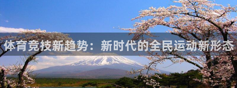 红蓝体育提款：体育竞技新趋势：新时代的全民运动新形态